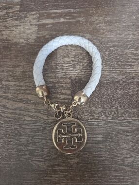 Tory Burch Braided Leather Bracelet